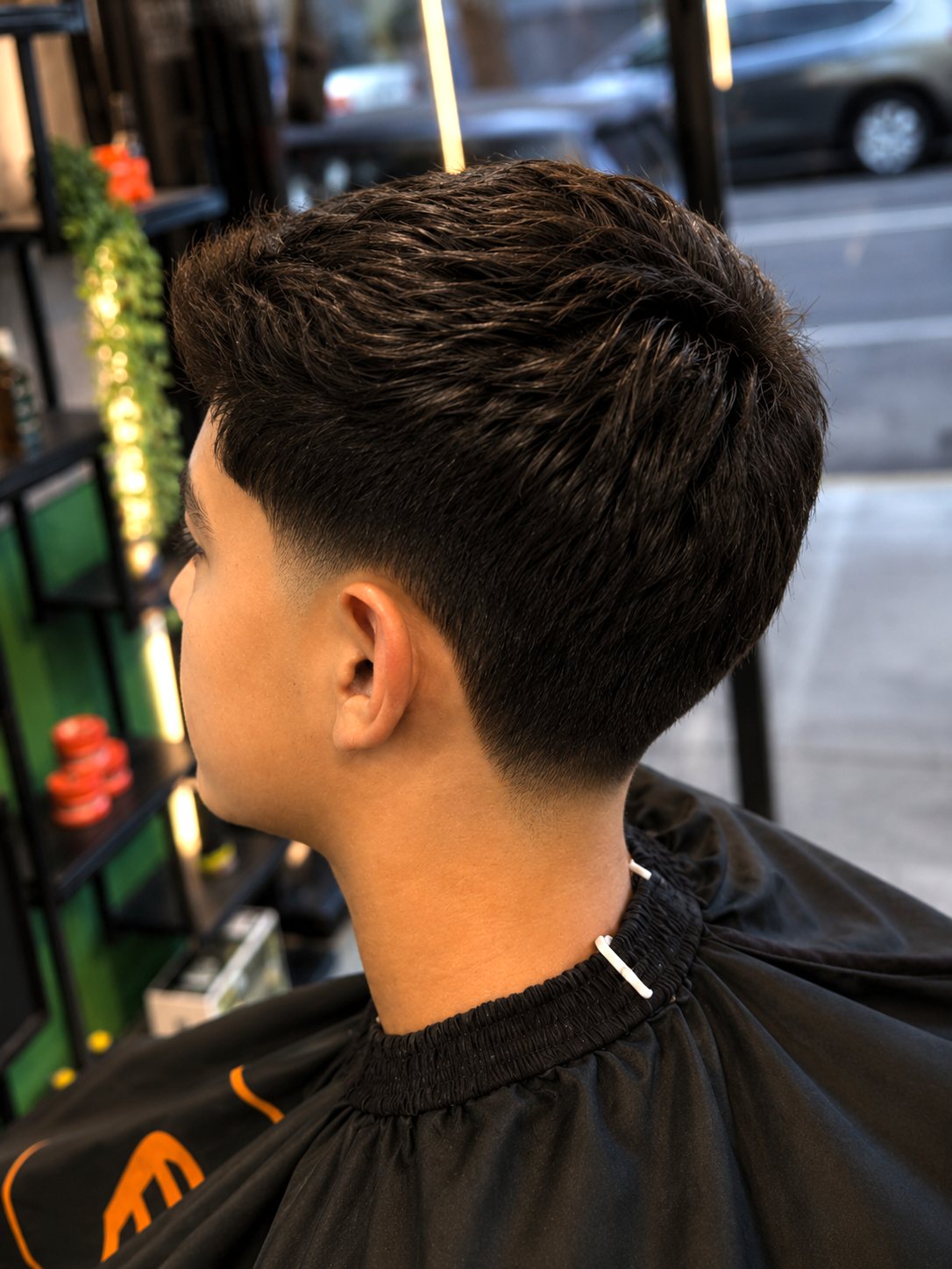 Corte texturizado en NORDIK Barber Shop