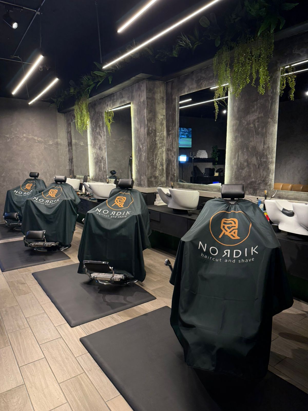 Interior de NORDIK Barber Shop