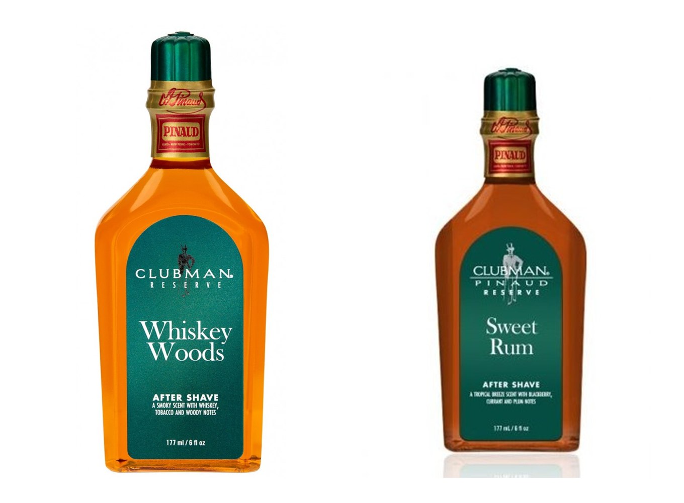 Clubman Pinaud Reserve After Shave Whiskey Woods y Sweet Rum